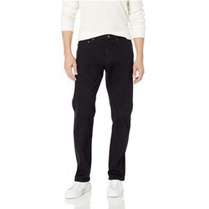 Goodthreads Men's Straight-fit Selvedge Jean Black